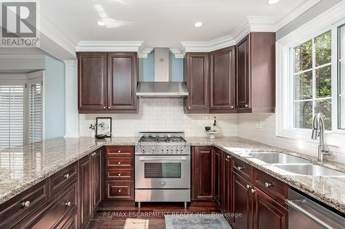 2428 Lakeshore Road, Burlington, ON - Indoor Photo Showing Kitchen With Double Sink With Upgraded Kitchen