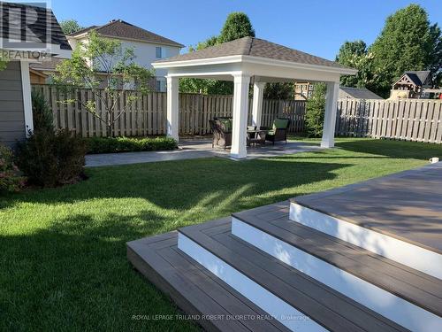 2019 - 56 Fieldstone Crescent S, Middlesex Centre (Komoka), ON - Outdoor With Deck Patio Veranda With Backyard