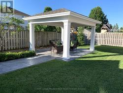 Gazebo with stamped concrete pad - 2019 - 