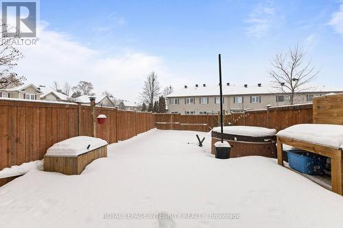 Backyard - 30 Goldthorpe Private, Ottawa, ON - Outdoor