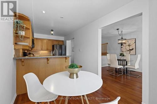 Dining room facing kitchen (1/2) - 30 Goldthorpe Private, Ottawa, ON - Indoor Photo Showing Dining Room