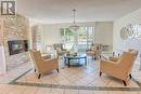 2201 - 1025 Richmond Road, Ottawa, ON  - Indoor Photo Showing Living Room With Fireplace 