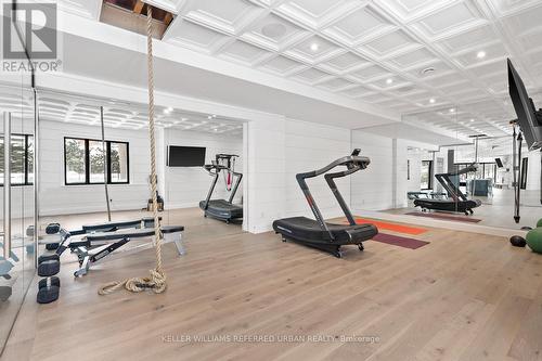 197 Sherwood Place, Newmarket, ON - Indoor Photo Showing Gym Room