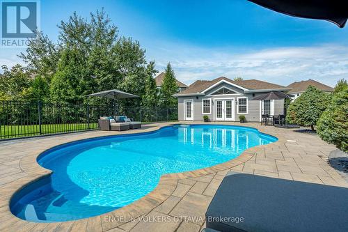 517 Golden Sedge Way, Ottawa, ON - Outdoor With In Ground Pool With Deck Patio Veranda With Backyard
