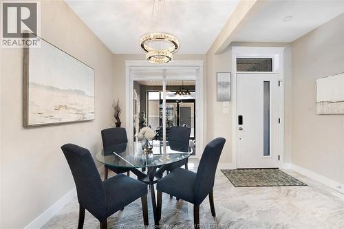 191 East Puce Road Unit# 3, Lakeshore, ON - Indoor Photo Showing Dining Room