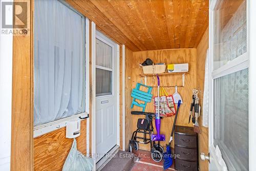 Covered back porch - 58 Edith Avenue, Grey Highlands, ON - Indoor Photo Showing Other Room
