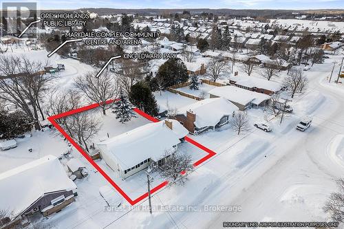 Walk to everything - 58 Edith Avenue, Grey Highlands, ON - Outdoor With View