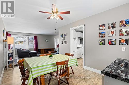 Dining Area opens to Living Room & Kitchen - 58 Edith Avenue, Grey Highlands, ON - Indoor Photo Showing Dining Room