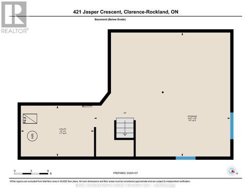 iGuide Floor Plan-Basement - 421 Jasper Crescent, Clarence-Rockland, ON - Other