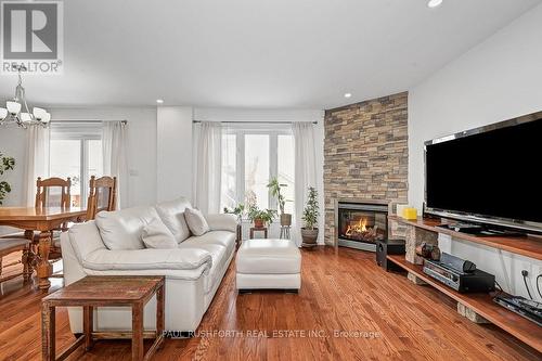 Living Room - 421 Jasper Crescent, Clarence-Rockland, ON - Indoor Photo Showing Living Room With Fireplace
