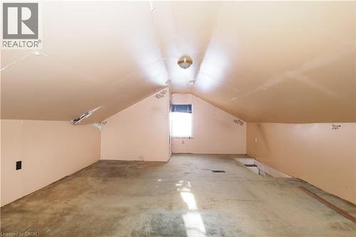 Additional living space with lofted ceiling - 37 Northumberland Street, Ayr, ON - Indoor Photo Showing Other Room