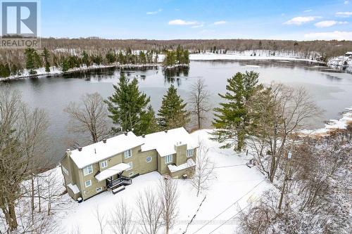 Views of both sunrises & sunsets over the lake - 100 Nagle Way, Tay Valley, ON - Outdoor With Body Of Water With View