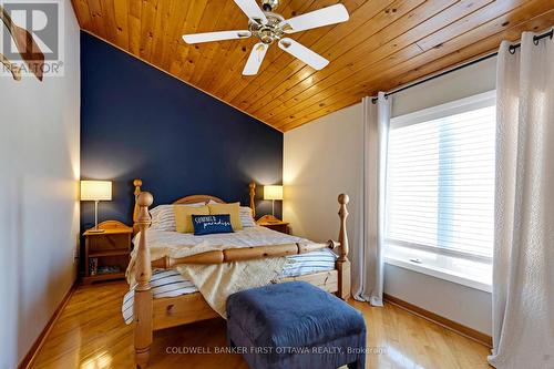 Second floor, home's third bedroom - 100 Nagle Way, Tay Valley, ON - Indoor Photo Showing Bedroom