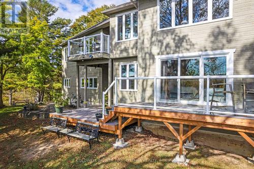 Choice your favourite place to watch the lake - 100 Nagle Way, Tay Valley, ON - Outdoor With Deck Patio Veranda