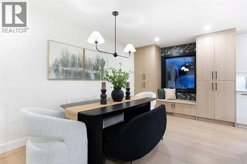 2416 Palliser Drive Sw, Calgary, AB - Indoor Photo Showing Dining Room