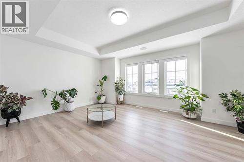 Large Bonus Room with View of Park - 27 Bridges Drive, Langdon, AB - Indoor