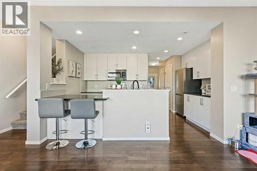 26 Chaparral Valley Common Se, Calgary, AB - Indoor Photo Showing Kitchen With Upgraded Kitchen