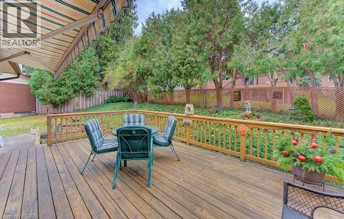 32 Brookview Court, Kitchener, ON - Outdoor With Deck Patio Veranda With Exterior