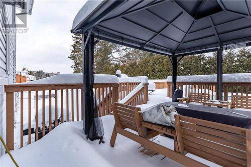 76 Hesta Street, Dowling, ON - Outdoor With Deck Patio Veranda With Exterior