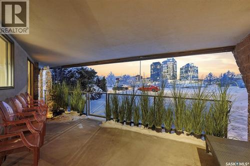 101 222 Saskatchewan Crescent E, Saskatoon, SK - Outdoor With Balcony With View