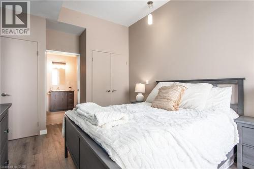 191 King Street S Unit# 702, Waterloo, ON - Indoor Photo Showing Bedroom