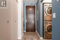 In-suite Laundry next to your two piece powder room. - 