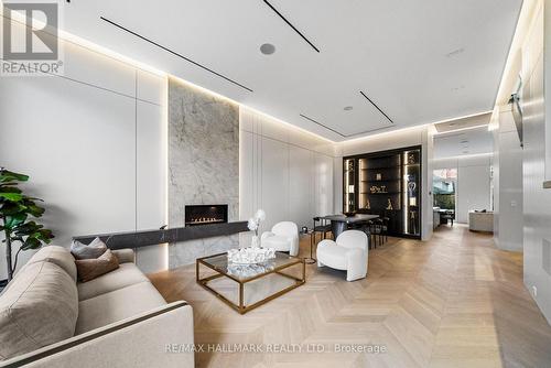 167 Parkhurst Boulevard, Toronto, ON - Indoor Photo Showing Other Room With Fireplace