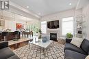 33 Kylemount Court, Vaughan, ON  - Indoor Photo Showing Living Room With Fireplace 