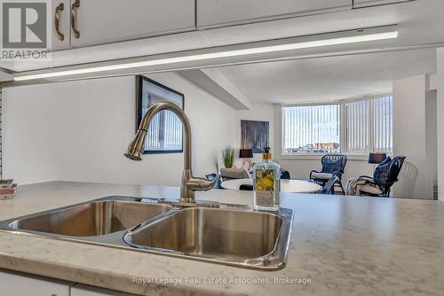 1907 - 234 Albion Road, Toronto, ON - Indoor Photo Showing Kitchen With Double Sink
