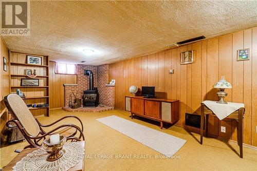 35 Forsythe Avenue, Brantford, ON - Indoor With Fireplace