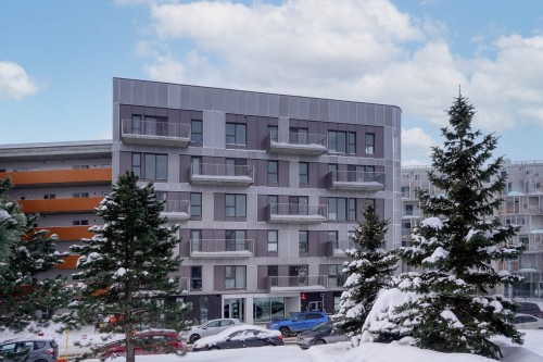 Front of Structure - 207-4240 Rue Augustin-Frigon, Montréal (Rosemont/La Petite-Patrie), QC - Outdoor With Facade