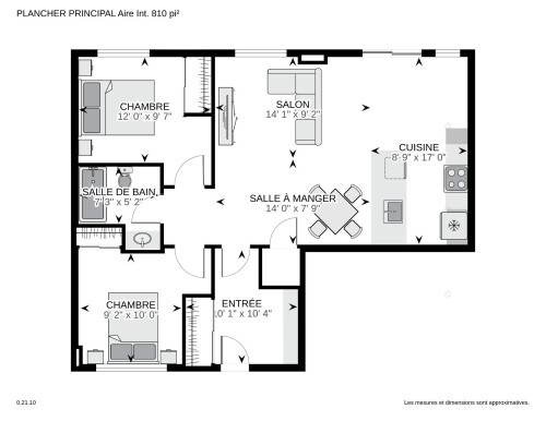 Floor Plan - 207-4240 Rue Augustin-Frigon, Montréal (Rosemont/La Petite-Patrie), QC - Other
