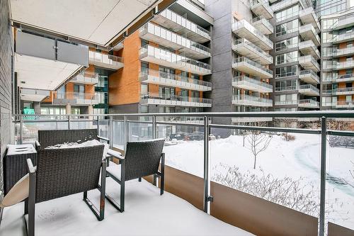 Balcony - 214-360 Rue Atateken, Montréal (Ville-Marie), QC - Outdoor With Balcony