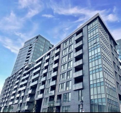 Frontage - 214-360 Rue Atateken, Montréal (Ville-Marie), QC - Outdoor With Balcony With Facade