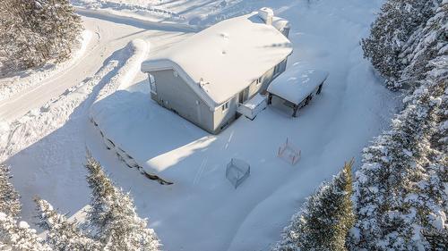 Aerial photo - 8500 Ch. Ladouceur, Sainte-Agathe-Des-Monts, QC - Outdoor With View