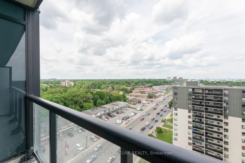 1204-86 Dundas Street E, Mississauga, ON - Outdoor With Balcony With View