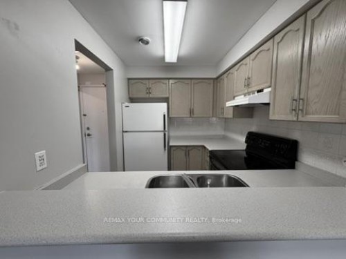 306-1000 Sheppard Avenue W, Toronto, ON - Indoor Photo Showing Kitchen With Double Sink