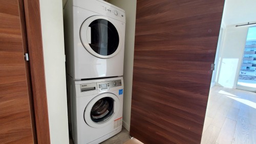 Salle de lavage - 312-1450 Boul. René-Lévesque O., Montréal (Ville-Marie), QC - Indoor Photo Showing Laundry Room