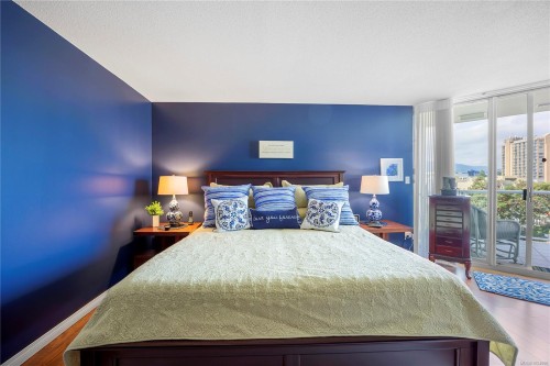 502-158 Promenade Dr, Nanaimo, BC - Indoor Photo Showing Bedroom