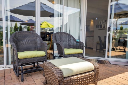 502-158 Promenade Dr, Nanaimo, BC - Outdoor With Deck Patio Veranda With Exterior
