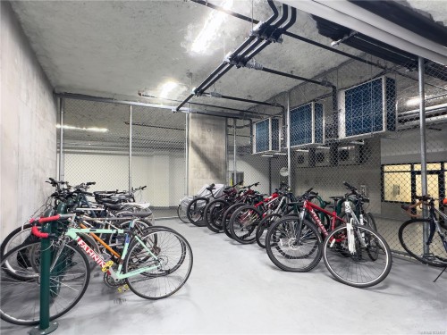 N312-1105 Pandora Ave, Victoria, BC - Indoor Photo Showing Garage