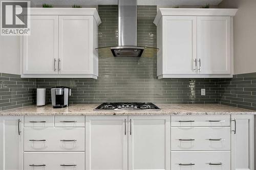 206 Mahogany Passage Se, Calgary, AB - Indoor Photo Showing Kitchen With Upgraded Kitchen