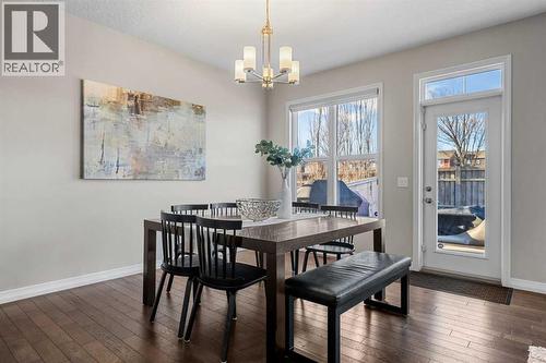 206 Mahogany Passage Se, Calgary, AB - Indoor Photo Showing Dining Room