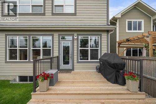 206 Mahogany Passage Se, Calgary, AB - Outdoor With Deck Patio Veranda