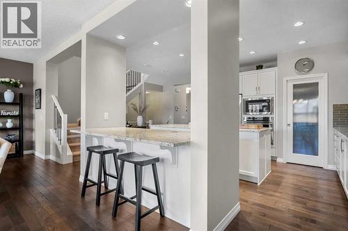 206 Mahogany Passage Se, Calgary, AB - Indoor Photo Showing Kitchen With Upgraded Kitchen