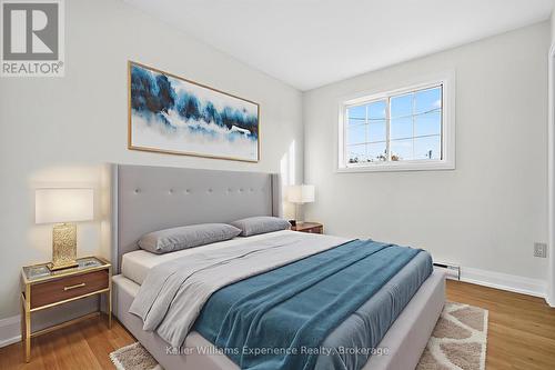 Digitally Staged - 556 Champlain Road, Tiny, ON - Indoor Photo Showing Bedroom