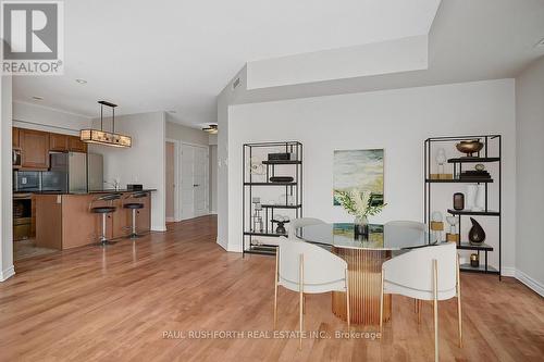 Virtually Staged-Dining Area - 2001 - 445 Laurier Avenue W, Ottawa, ON - Indoor Photo Showing Dining Room