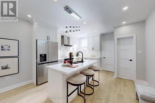 101 Marchmount Road, Toronto, ON - Indoor Photo Showing Kitchen With Double Sink With Upgraded Kitchen