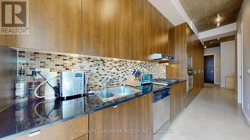 712 - 23 Brant Street, Toronto, ON - Indoor Photo Showing Kitchen With Double Sink With Upgraded Kitchen