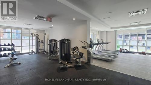 712 - 23 Brant Street, Toronto, ON - Indoor Photo Showing Gym Room